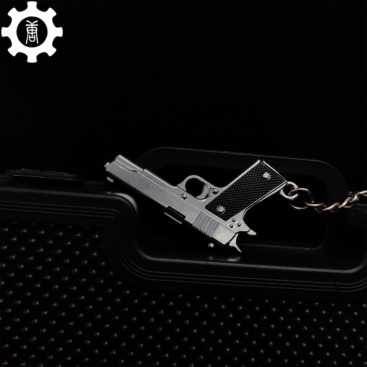 12 In 1 Metal World Famous Pistol Revolver Gun Keychain M1911 - Tophatter Daily Deals