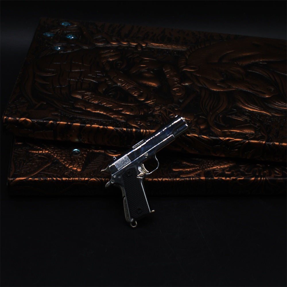 M1911 Miniature Alloy Small Colt Pistol 7CM/2.8" - Tophatter Daily Deals