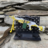 M249 Metal Industry Style Skin Miniature Gun 16.5CM/6.5" M249 B With Stand - Tophatter Daily Deals
