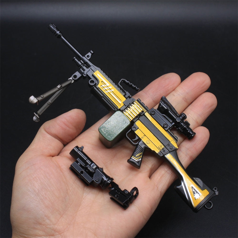 M249 Metal Industry Style Skin Miniature Gun 16.5CM/6.5" M249 Only - Tophatter Daily Deals