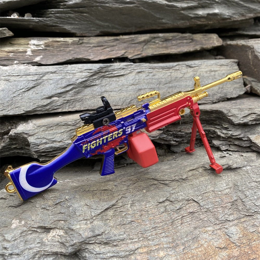 M249 Metal Industry Style Skin Miniature Gun 16.5CM/6.5" M249 C Fight Only - Tophatter Daily Deals