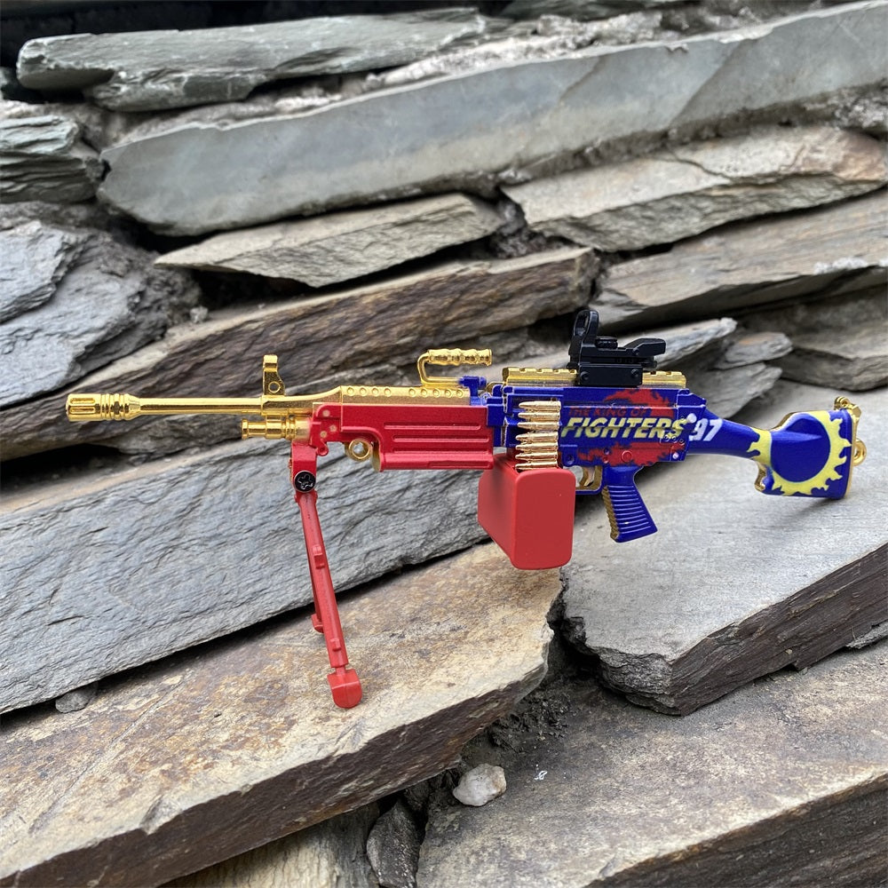M249 MG Miniature Fighter Skin M249 Machine Gun 16.5CM/6.5