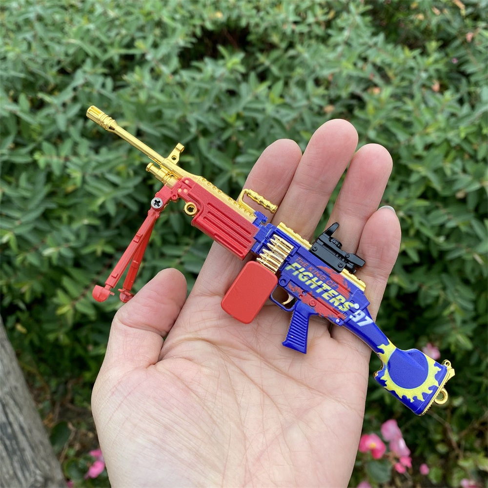 M249 MG Miniature Fighter Skin M249 Machine Gun 16.5CM/6.5