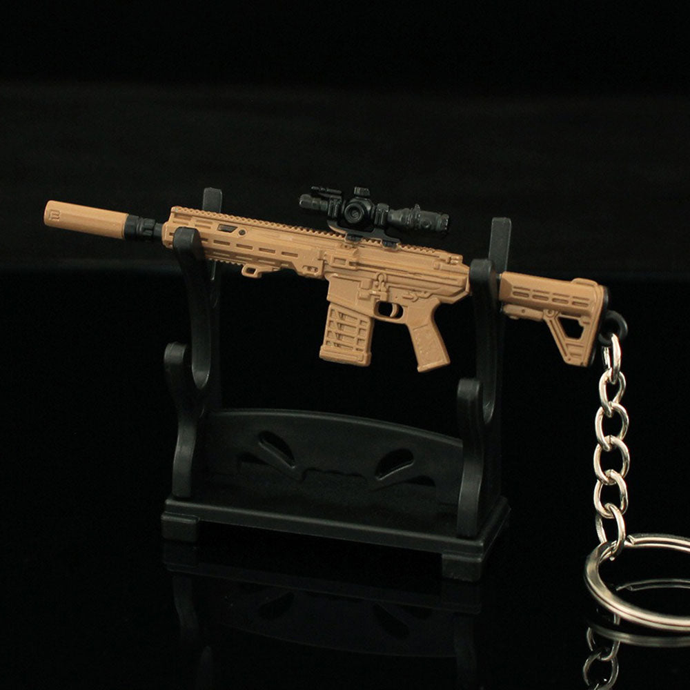 14 in 1 Keychain of Advanced Morden Gun With Accessories - Tophatter Daily Deals