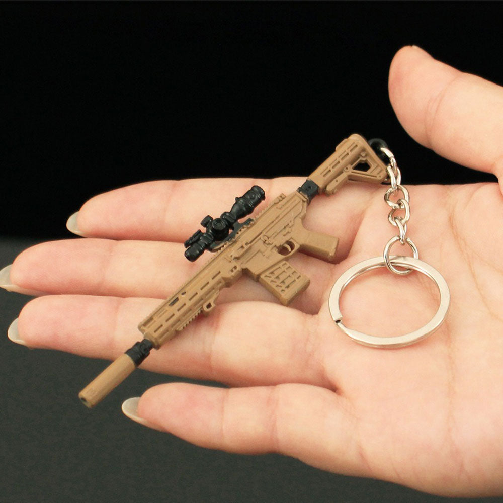 14 in 1 Keychain of Advanced Morden Gun With Accessories M7 - Tophatter Daily Deals