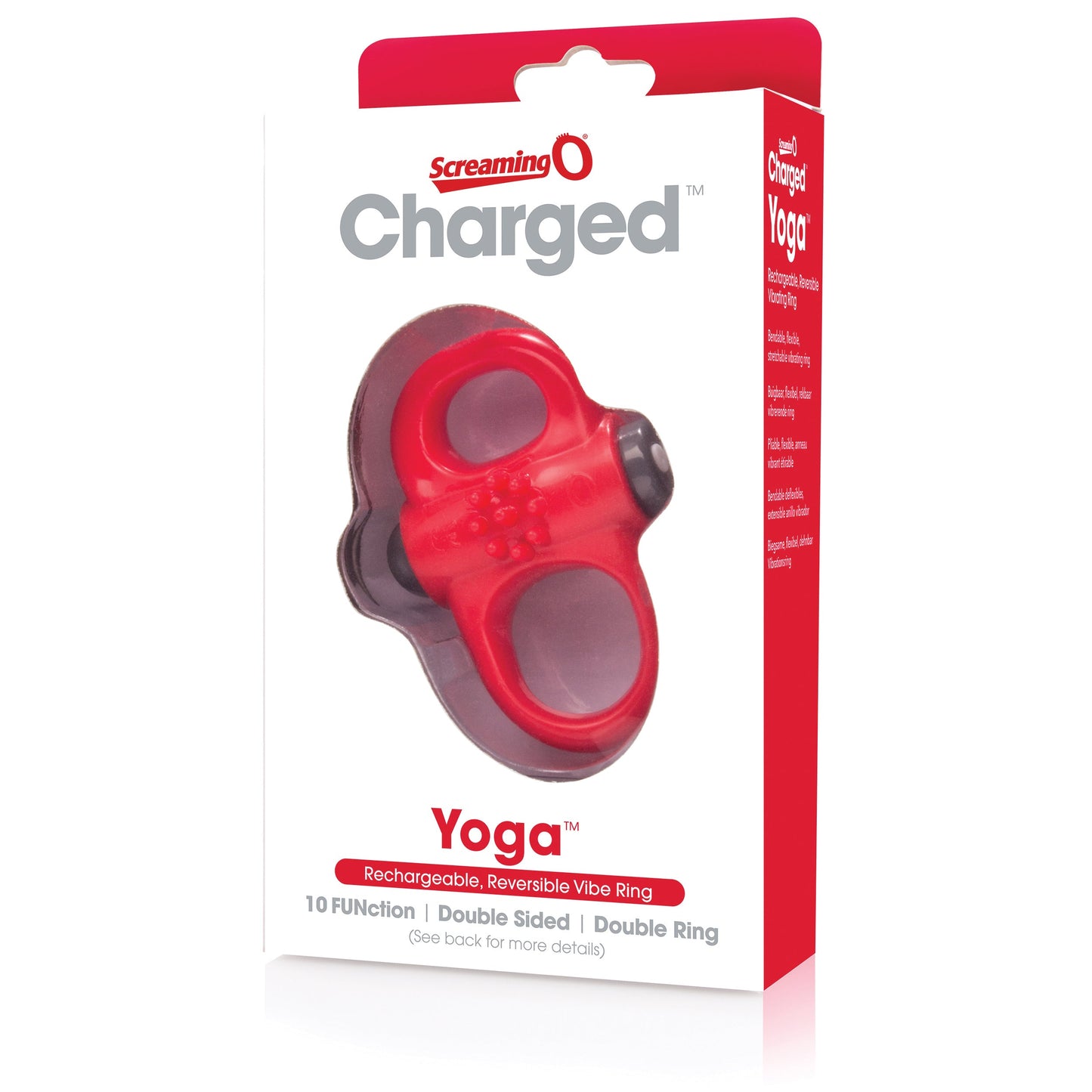 Screaming O Yoga Rechargeable Reversible Dual Loop Vibrating Cock Ring > Cock Ring > Vibrating - Tophatter Daily Deals