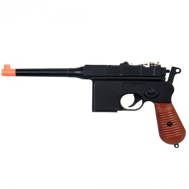 Double Eagle M32 Mauser C96 Spring Pistol Airsoft Gun Airsoft-SpringPistol - Tophatter Daily Deals