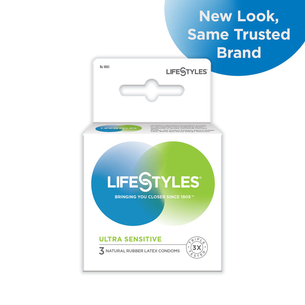 Lifestyles Ultra Sensitive - 3 Pack > Essentials > Condoms - Tophatter Daily Deals