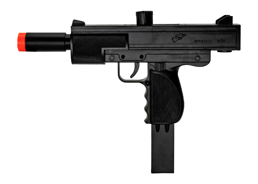 DOUBLE EAGLE M36 Micro UZI Spring Airsoft Pistol Sub Machine Gun Airsoft-SpringPistol - Tophatter Daily Deals