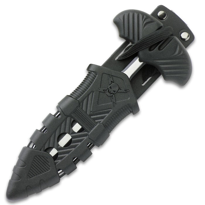 M48 FANG I Tactical Push Dagger and Scabbard - Tophatter Daily Deals