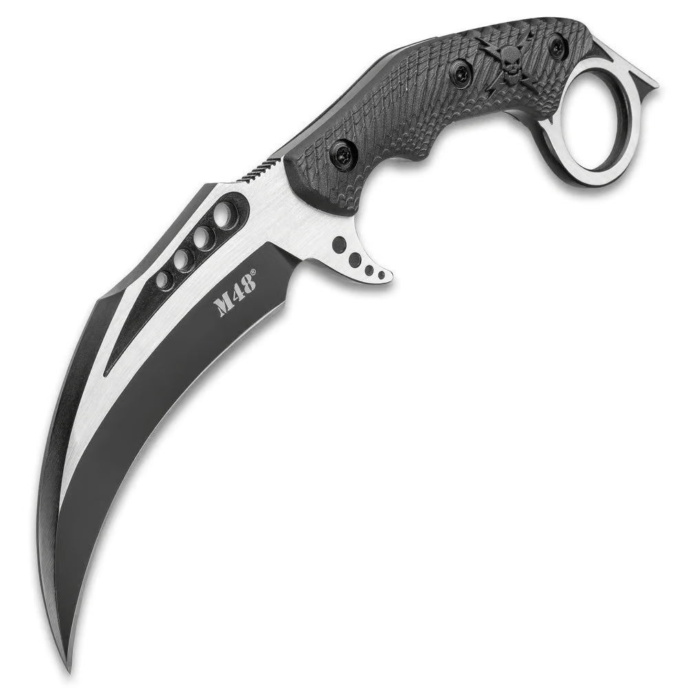 M48 Hawk Tactical Claw Knife with Sheath - Tophatter Daily Deals
