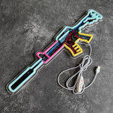Customized CSGO Rare Skin M4A1-S Neon Light Wall Decor Hyper Beast - Tophatter Daily Deals
