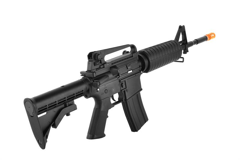 War Inc Full Auto M4A1 Carbine Tactical Airsoft AEG Rifle w/ Accessory Kit Collectible Weapons - Tophatter Daily Deals