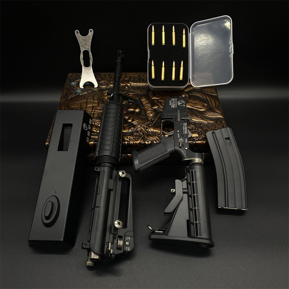 M4A1 1:2.05 Gun Replica Highly-Detailed M4A1 Miniature Alloy Model Gun 40CM/15.7'' - Tophatter Daily Deals