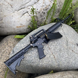 M4A1 1:2.05 Gun Replica Highly-Detailed M4A1 Miniature Alloy Model Gun 40CM/15.7'' - Tophatter Daily Deals