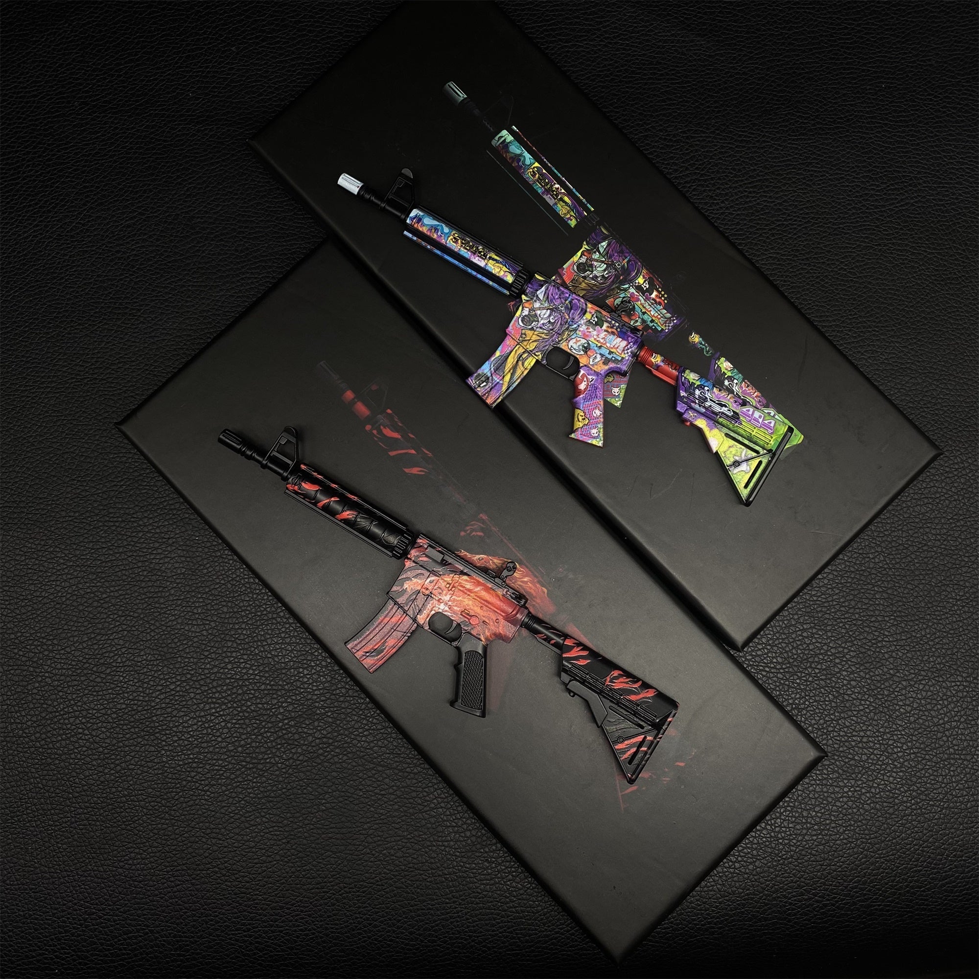 Most Popular Howl In Living Color Skin M4A4 Gun Miniature For Display - Tophatter Daily Deals