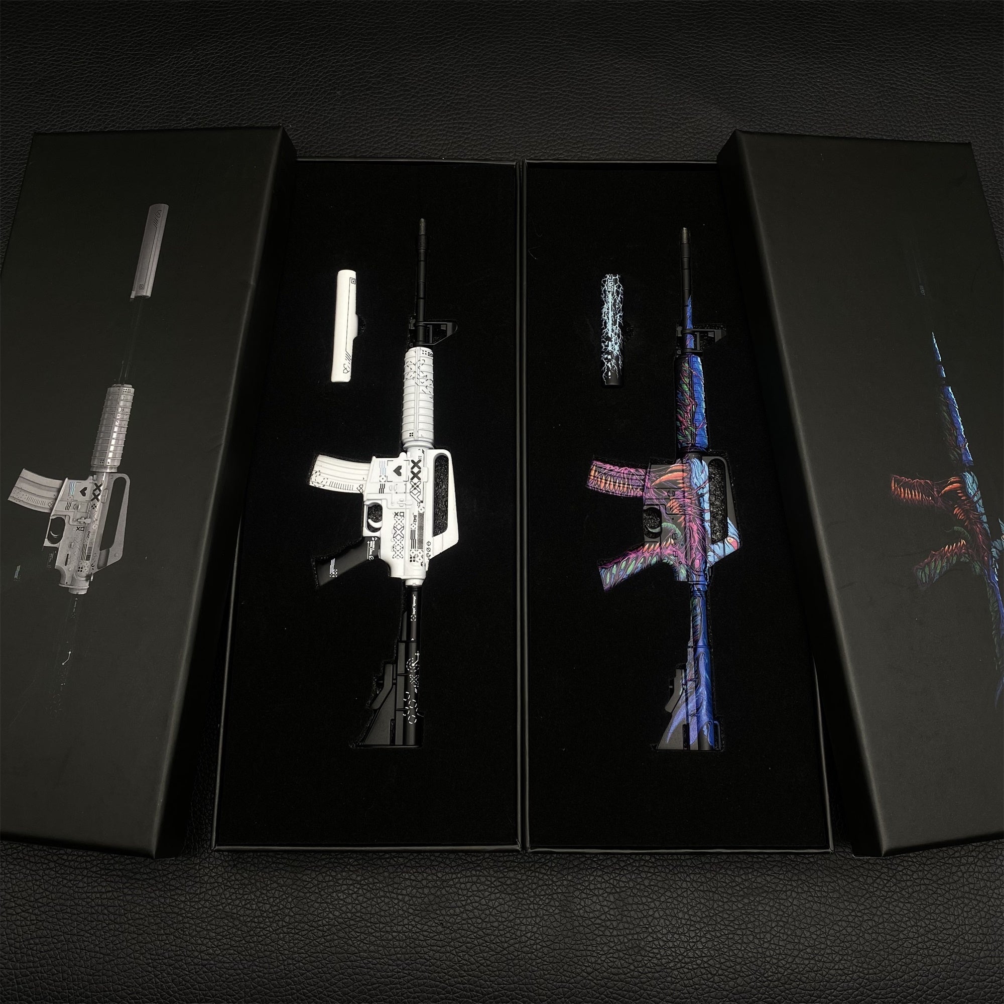 Top Rank Printstream Hyper Beast M4A1-S Gun Miniature For Collection - Tophatter Daily Deals