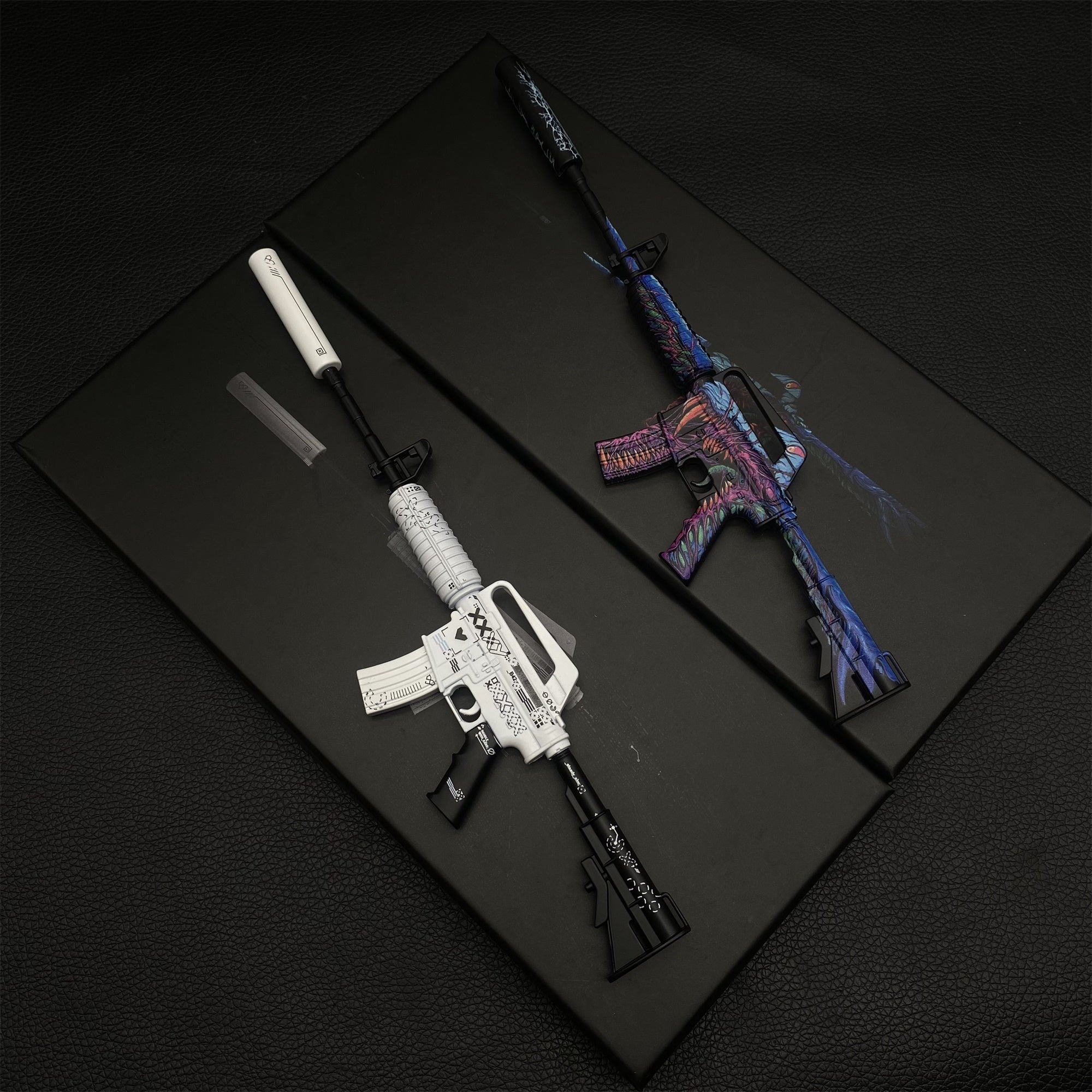 Top Rank Printstream Hyper Beast M4A1-S Gun Miniature For Collection - Tophatter Daily Deals