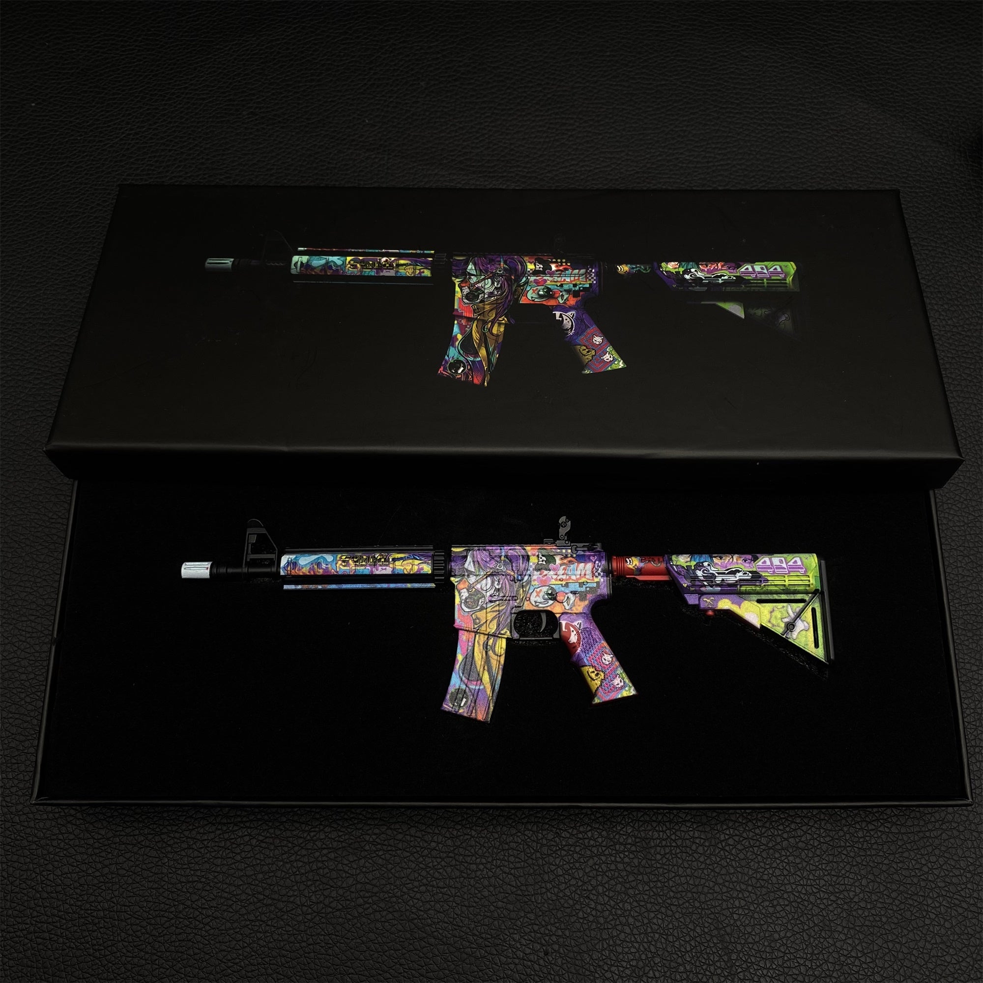 Most Popular Howl In Living Color Skin M4A4 Gun Miniature For Display - Tophatter Daily Deals