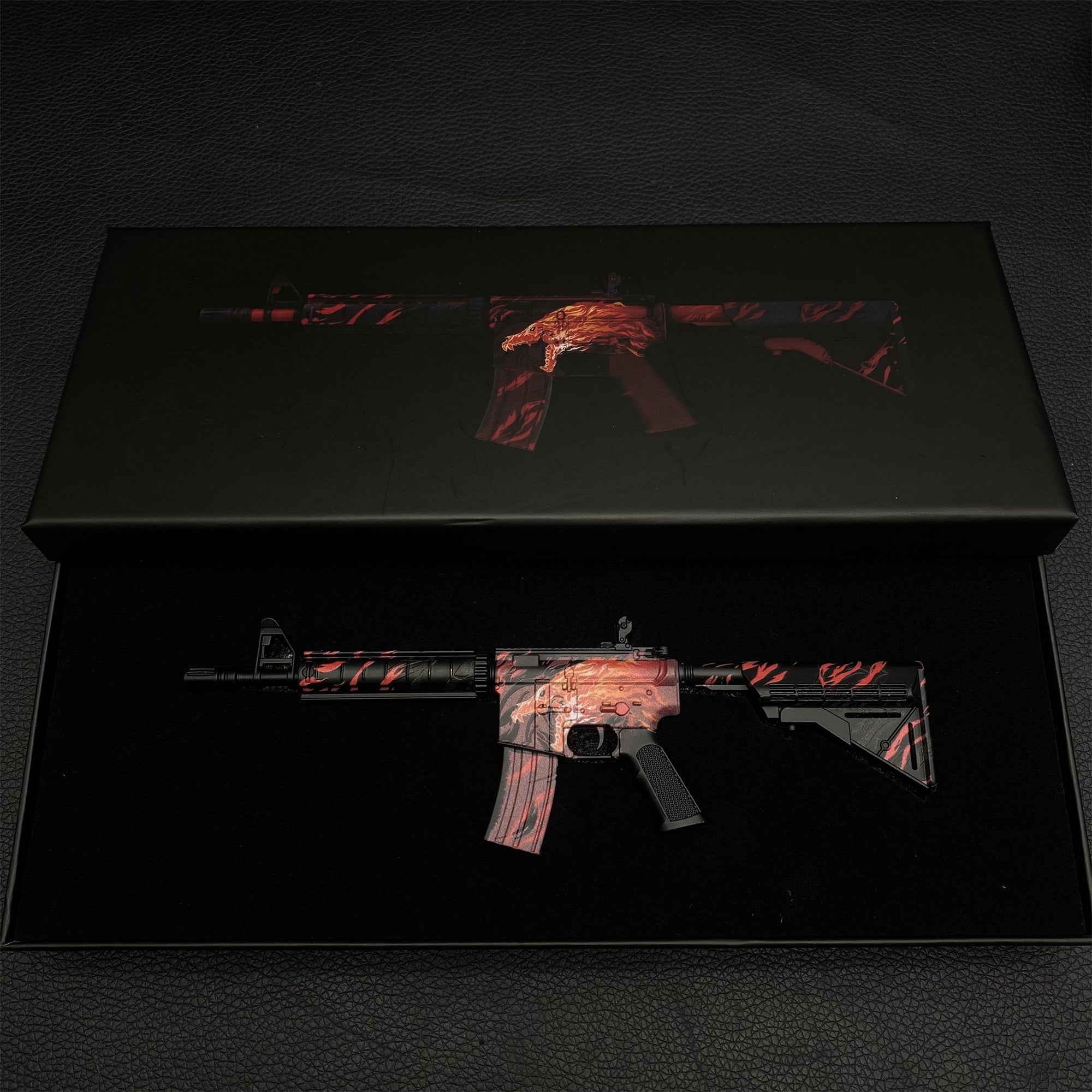 Most Popular Howl In Living Color Skin M4A4 Gun Miniature For Display - Tophatter Daily Deals