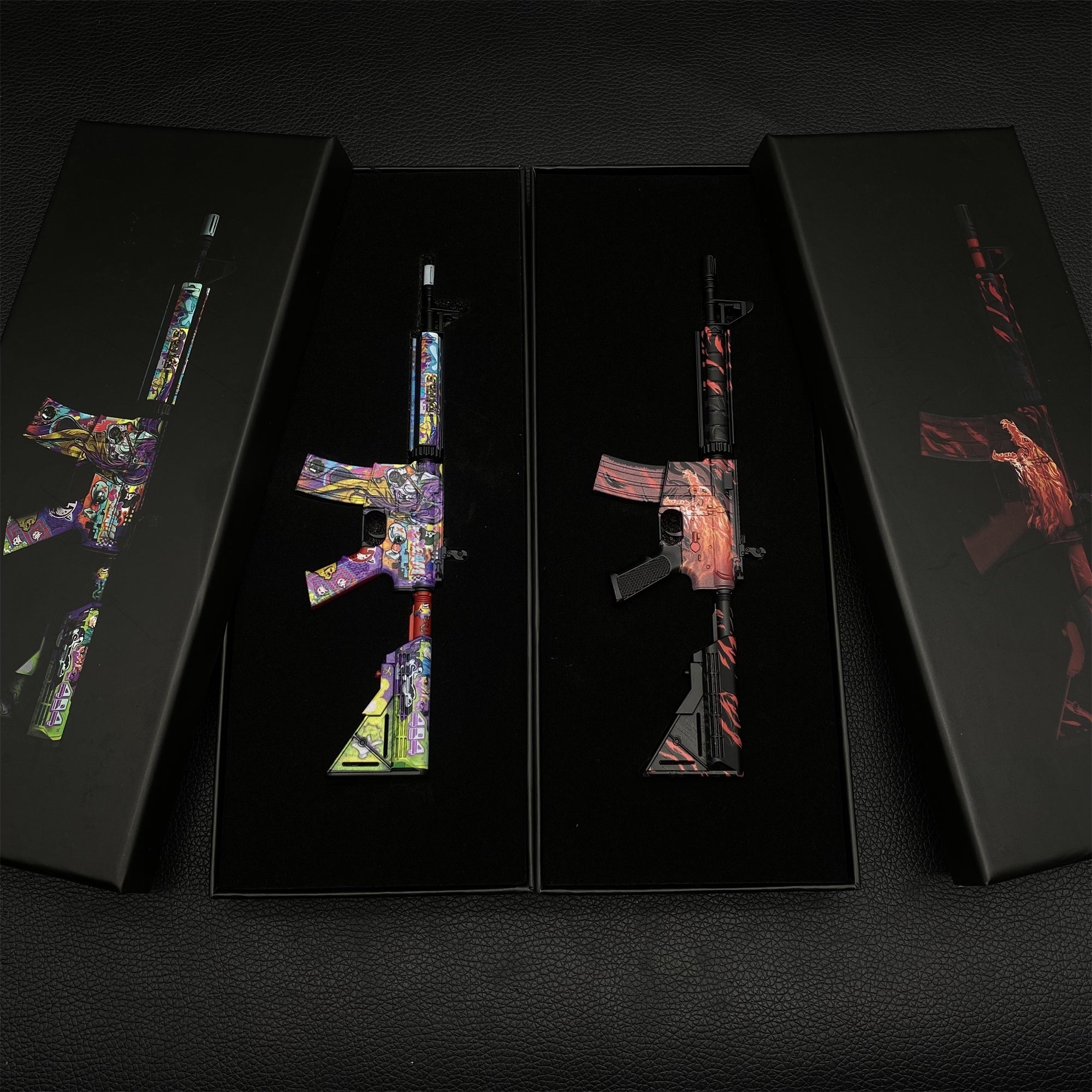 Most Popular Howl In Living Color Skin M4A4 Gun Miniature For Display - Tophatter Daily Deals