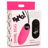 28x Swirl Silicone Egg - Pink > Sex Toys For Ladies > Vibrating Eggs - Tophatter Daily Deals