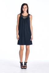 Women's Beaded Sequin Dress Small Black Dresses / Midi - Tophatter Daily Deals