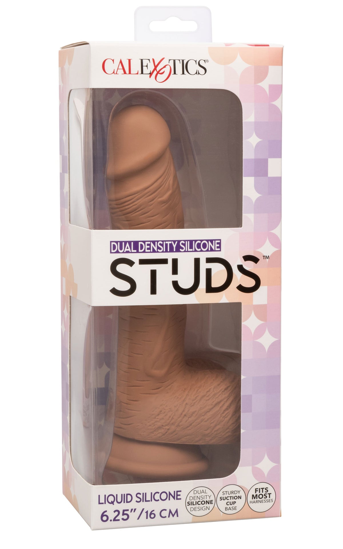 Dual Density Silicone Studs 6.25 Inch Brown > Dildos > Realistic Dildos - Tophatter Daily Deals