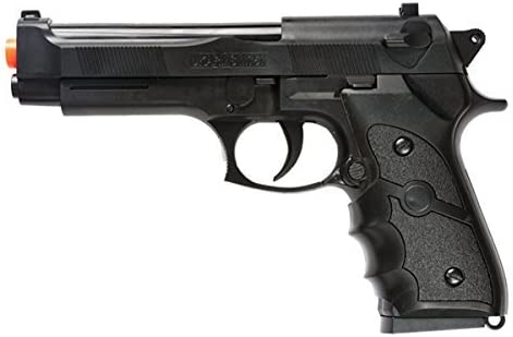 Spring Airsoft Gun M9 92 6MM FS Beretta Tactical Hand Gun w/BBS - Tophatter Daily Deals