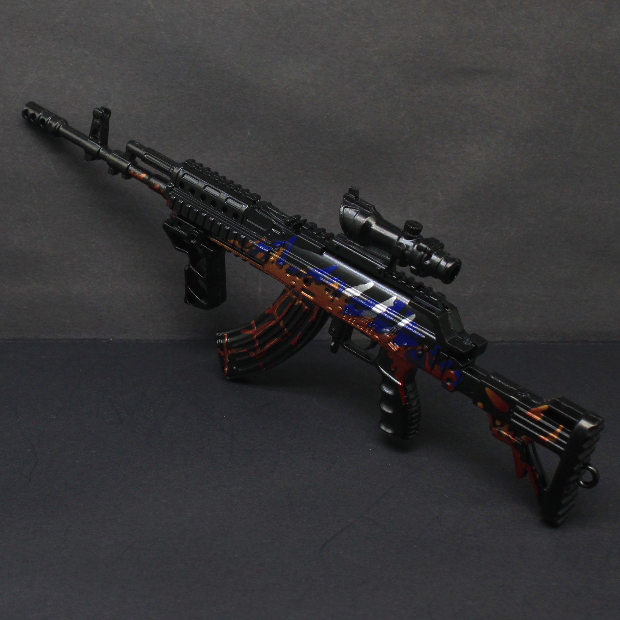 Metal Beryl M762 Miniature Assault Rifle Small Gun Model 17CM/6.7