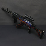Metal Beryl M762 Miniature Assault Rifle Small Gun Model 17CM/6.7" - Tophatter Daily Deals