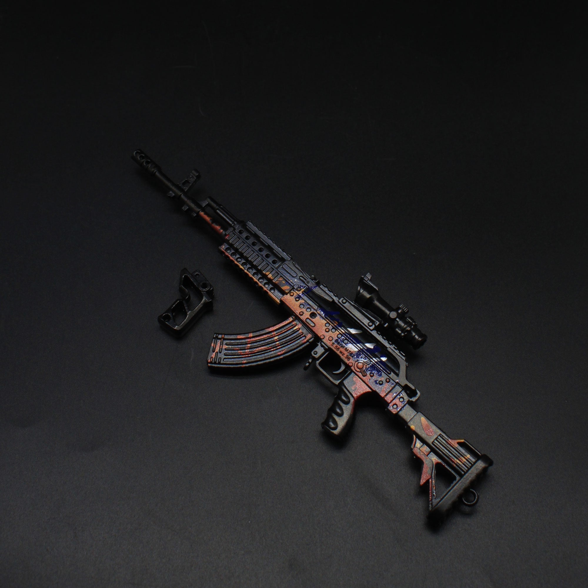 Metal Beryl M762 Miniature Assault Rifle Small Gun Model 17CM/6.7" - Tophatter Daily Deals