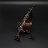 Metal Beryl M762 Miniature Assault Rifle Small Gun Model 17CM/6.7" - Tophatter Daily Deals