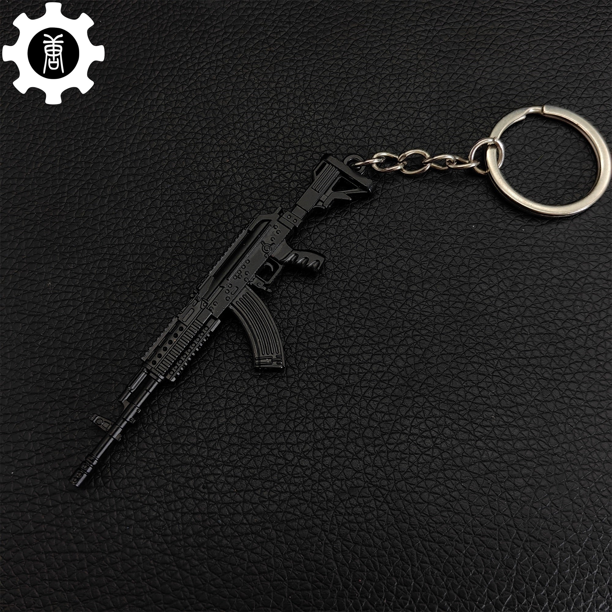 21 in 1 World Famous Assault Rifle Gun Keychain Metal Pendant For Military Hobby M762 - Tophatter Daily Deals