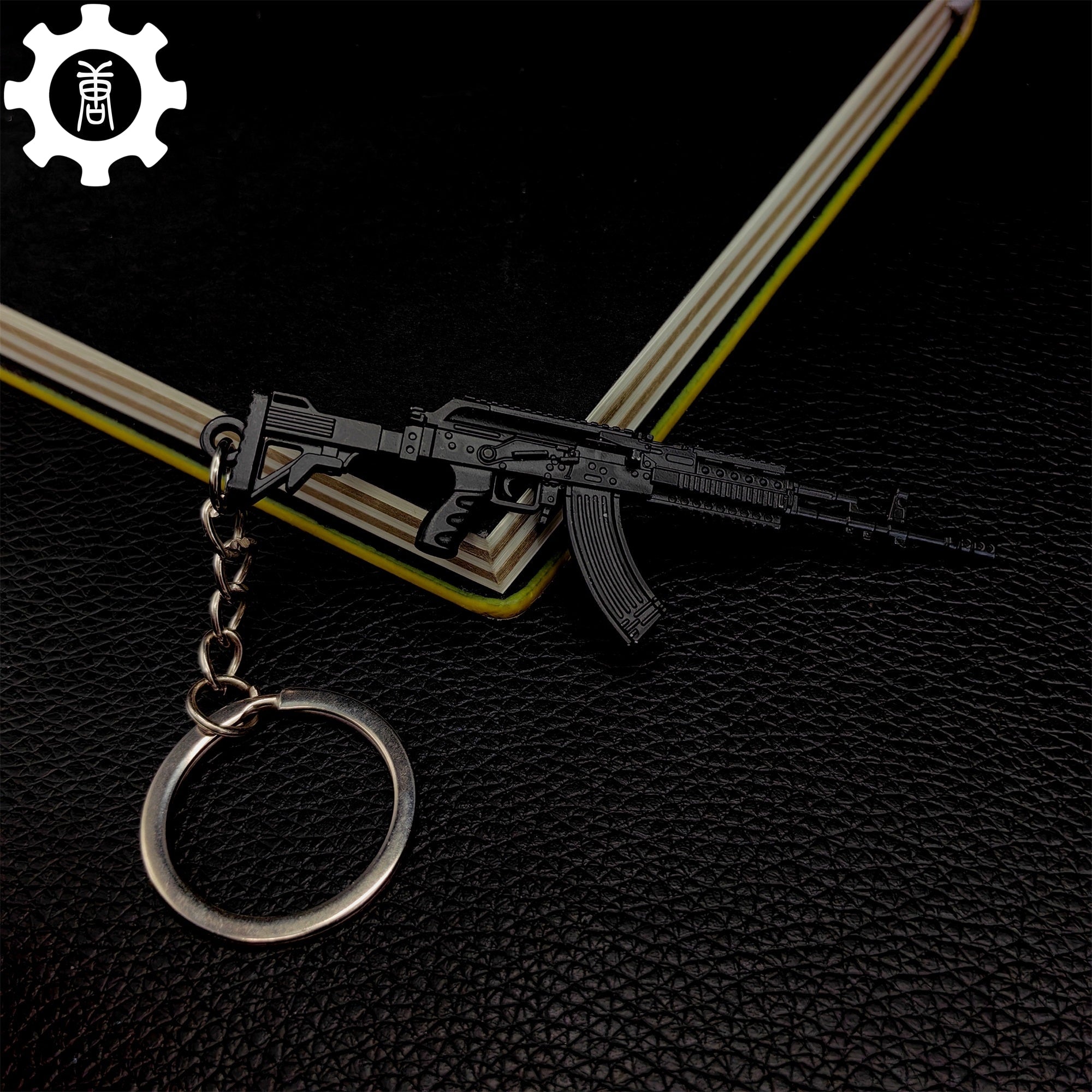 Metal M762 Mini Gun Model Keychain Pendant - Tophatter Daily Deals