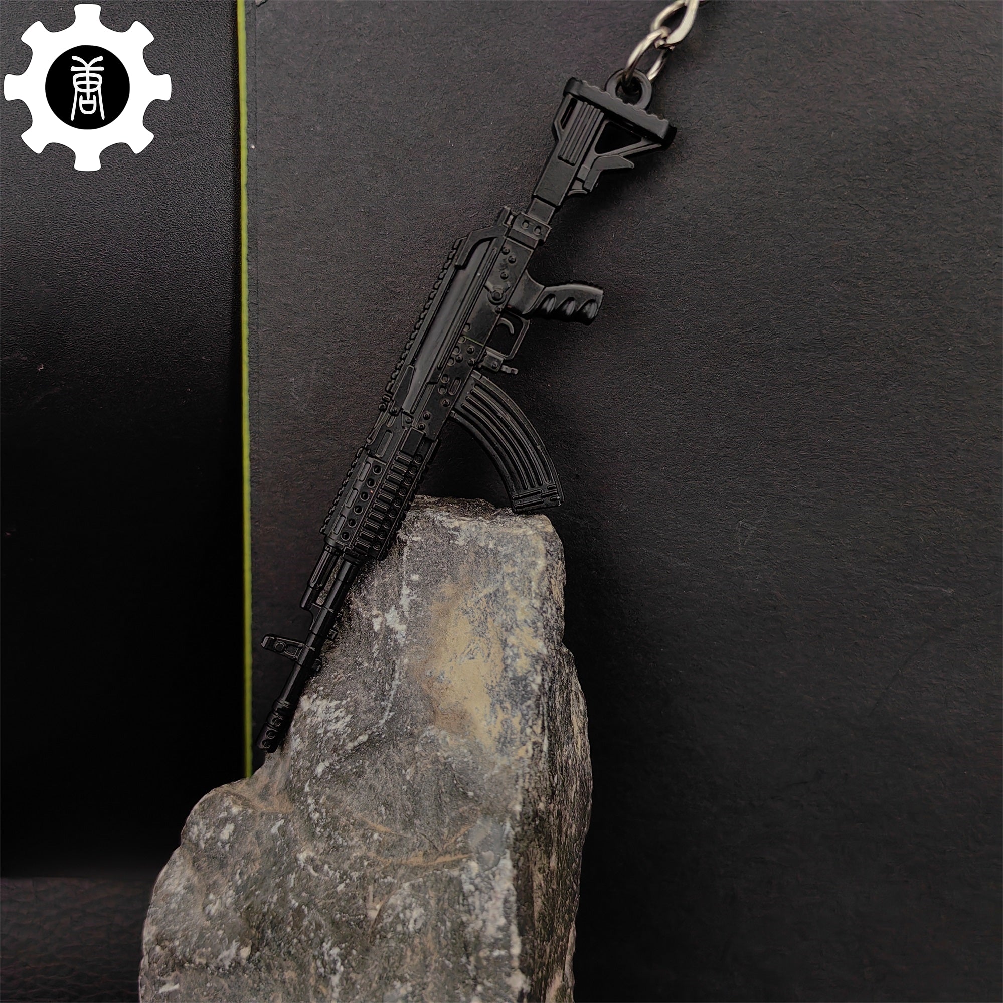 Metal M762 Mini Gun Model Keychain Pendant - Tophatter Daily Deals