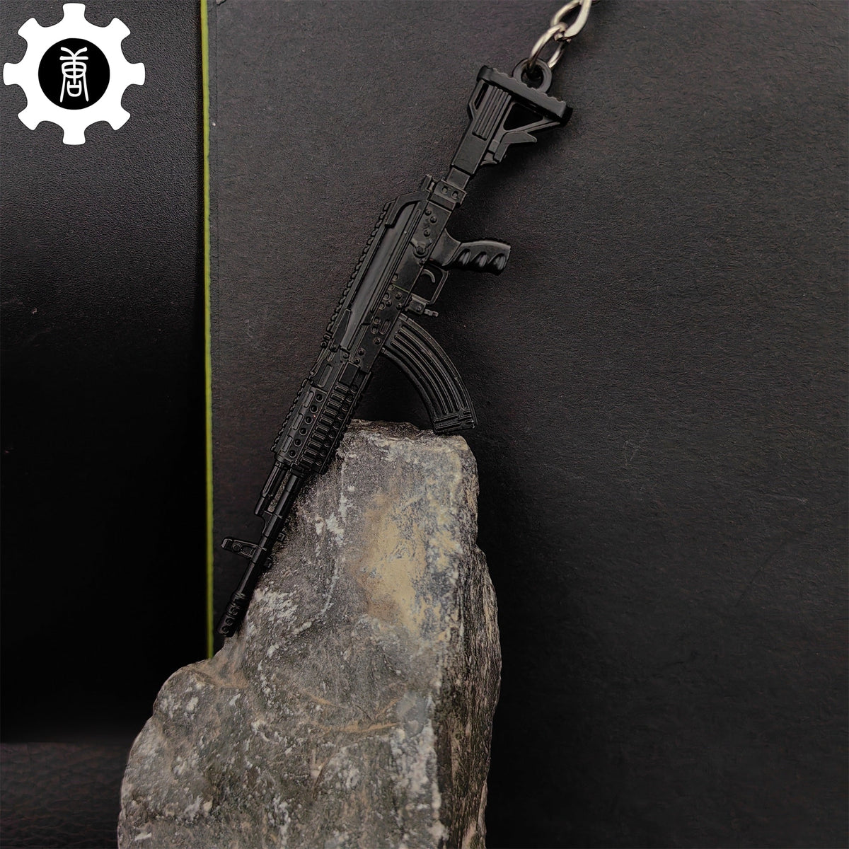 Metal M762 Mini Gun Model Keychain Pendant - Tophatter Daily Deals