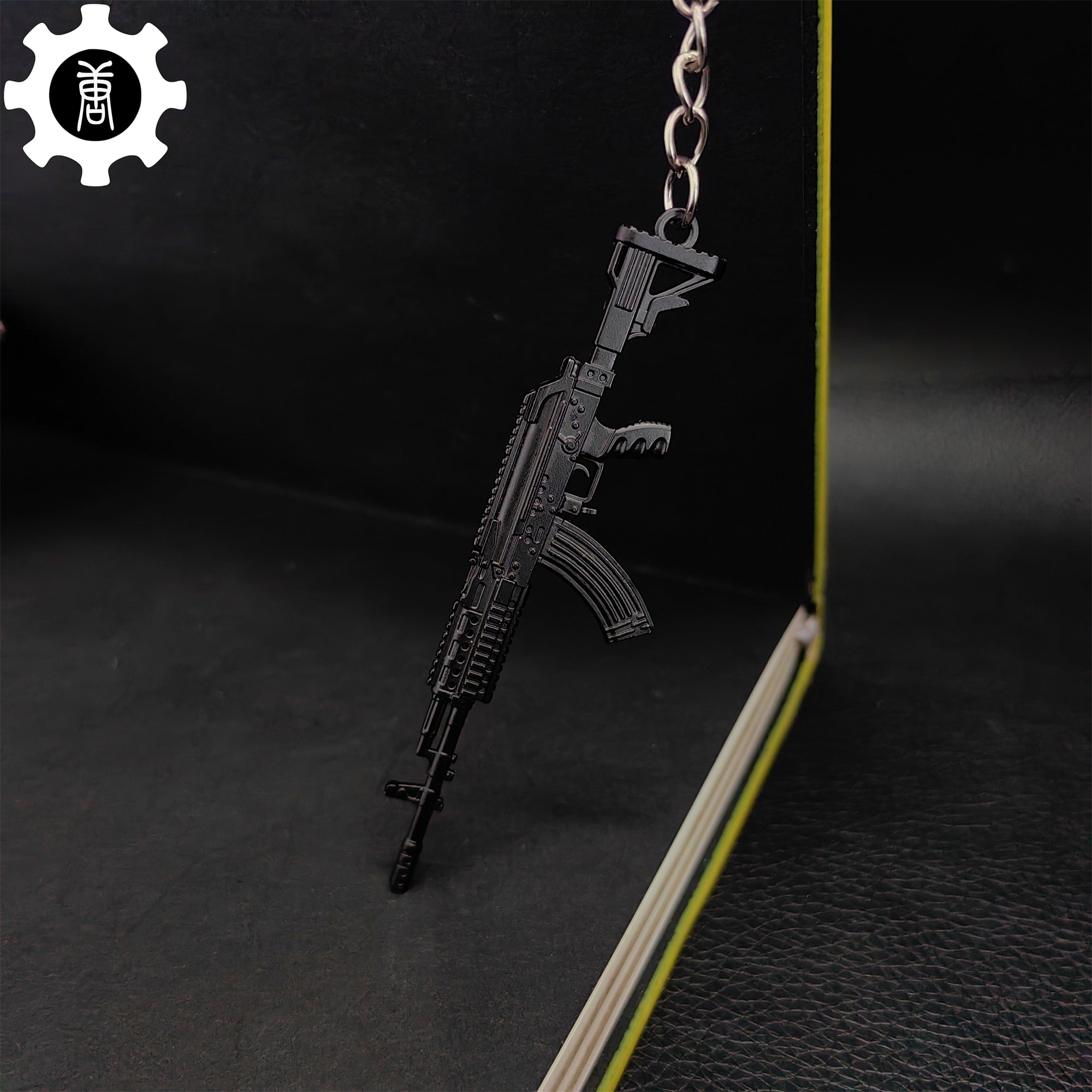 Metal M762 Mini Gun Model Keychain Pendant - Tophatter Daily Deals