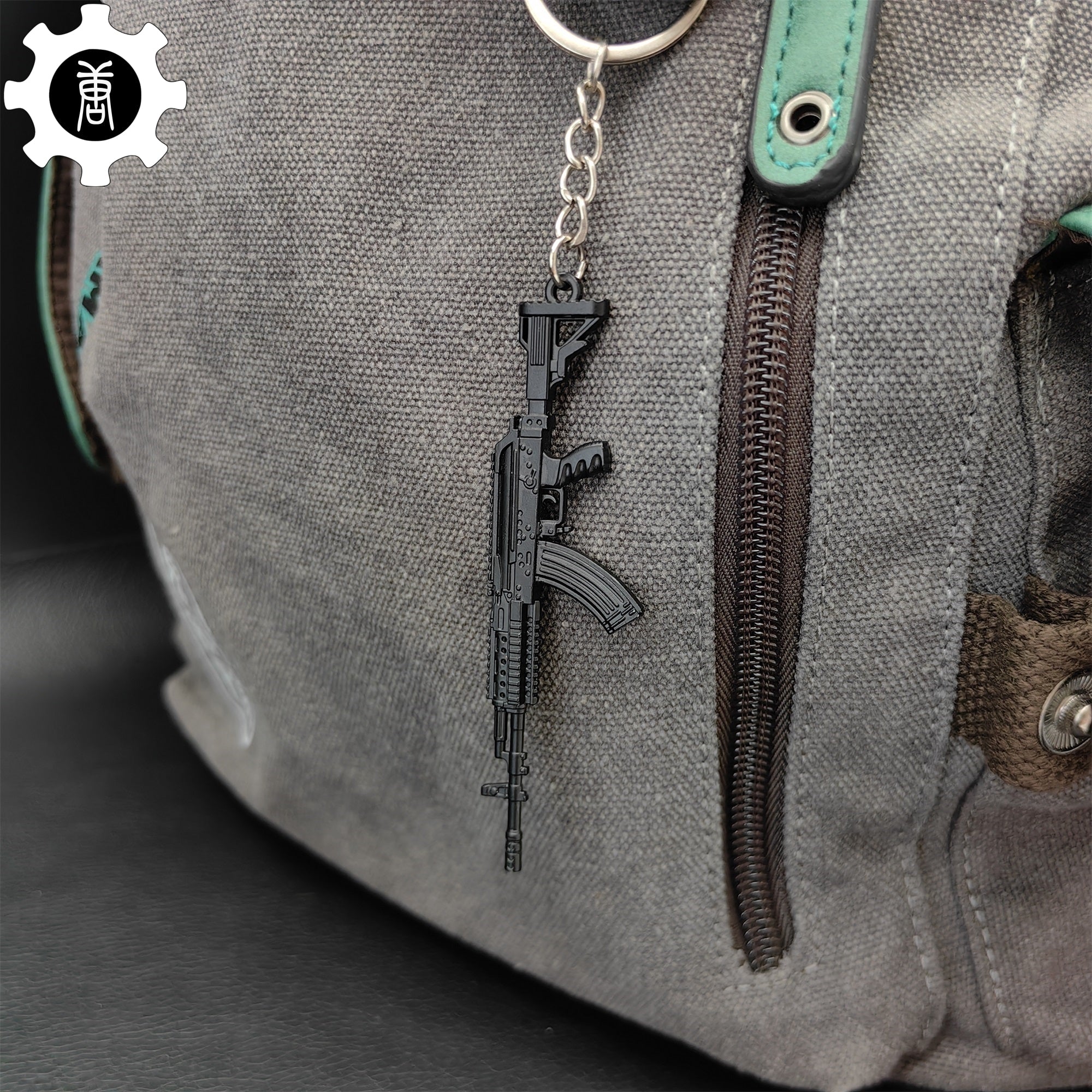 Metal M762 Mini Gun Model Keychain Pendant - Tophatter Daily Deals