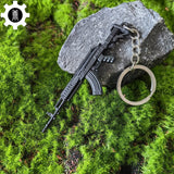 21 in 1 World Famous Assault Rifle Gun Keychain Metal Pendant For Military Hobby - Tophatter Daily Deals