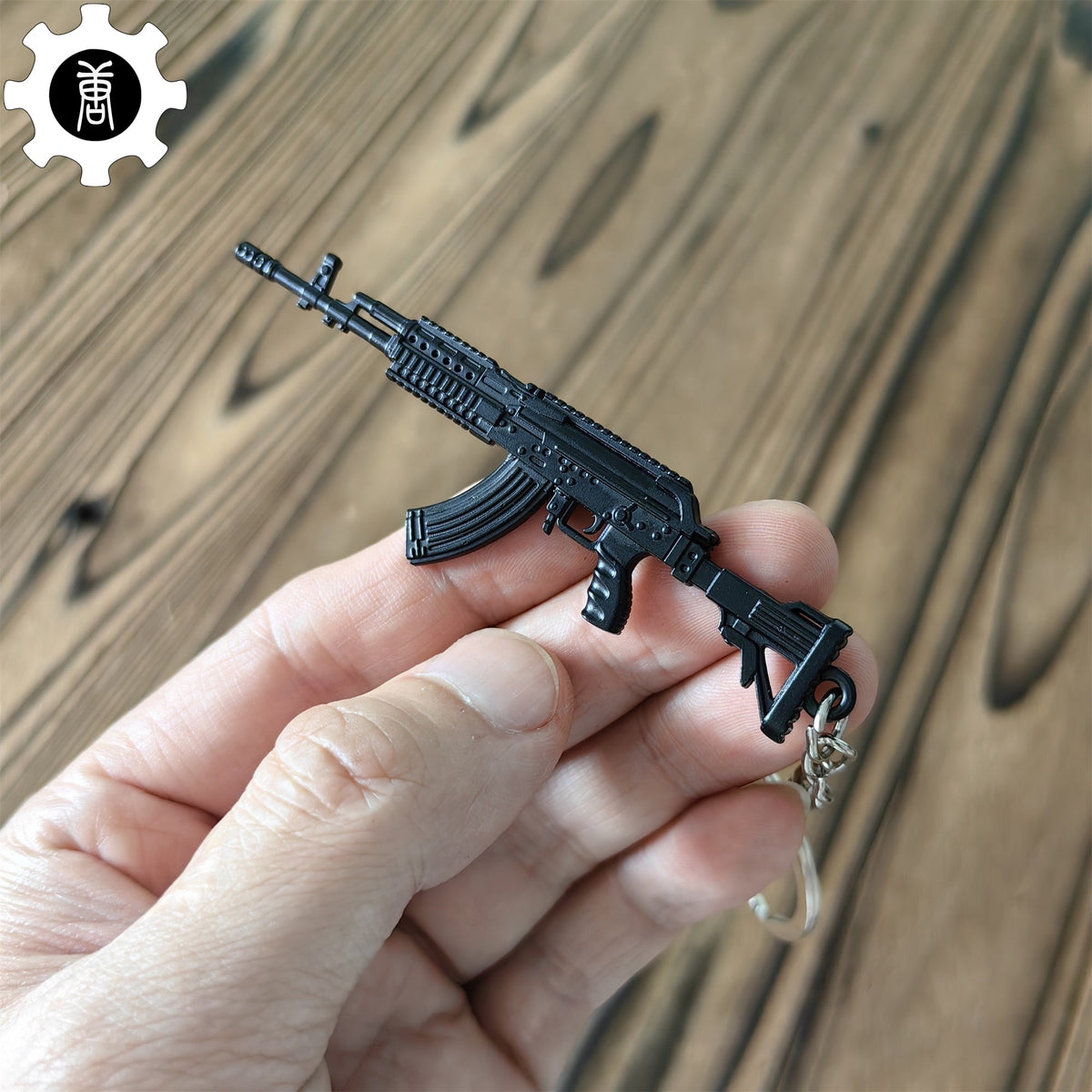 Metal M762 Mini Gun Model Keychain Pendant - Tophatter Daily Deals
