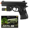 M812A Spring Airsoft Hand Gun with Laser and 6mm BB's Plastic Body - TOPHATTER'S ARMORY DEALS Collectible Weapons - Tophatter Daily Deals