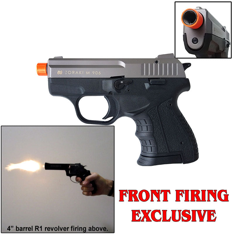 Zoraki 906 Fume - Front Firing 9mm Blank Gun - Tophatter's Weapons'N'Deals Blank Firing Replica Guns - Tophatter Daily Deals