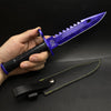 Blunt M9 Bayonet Metal Replicas 26CM/10" Blue - Tophatter Daily Deals