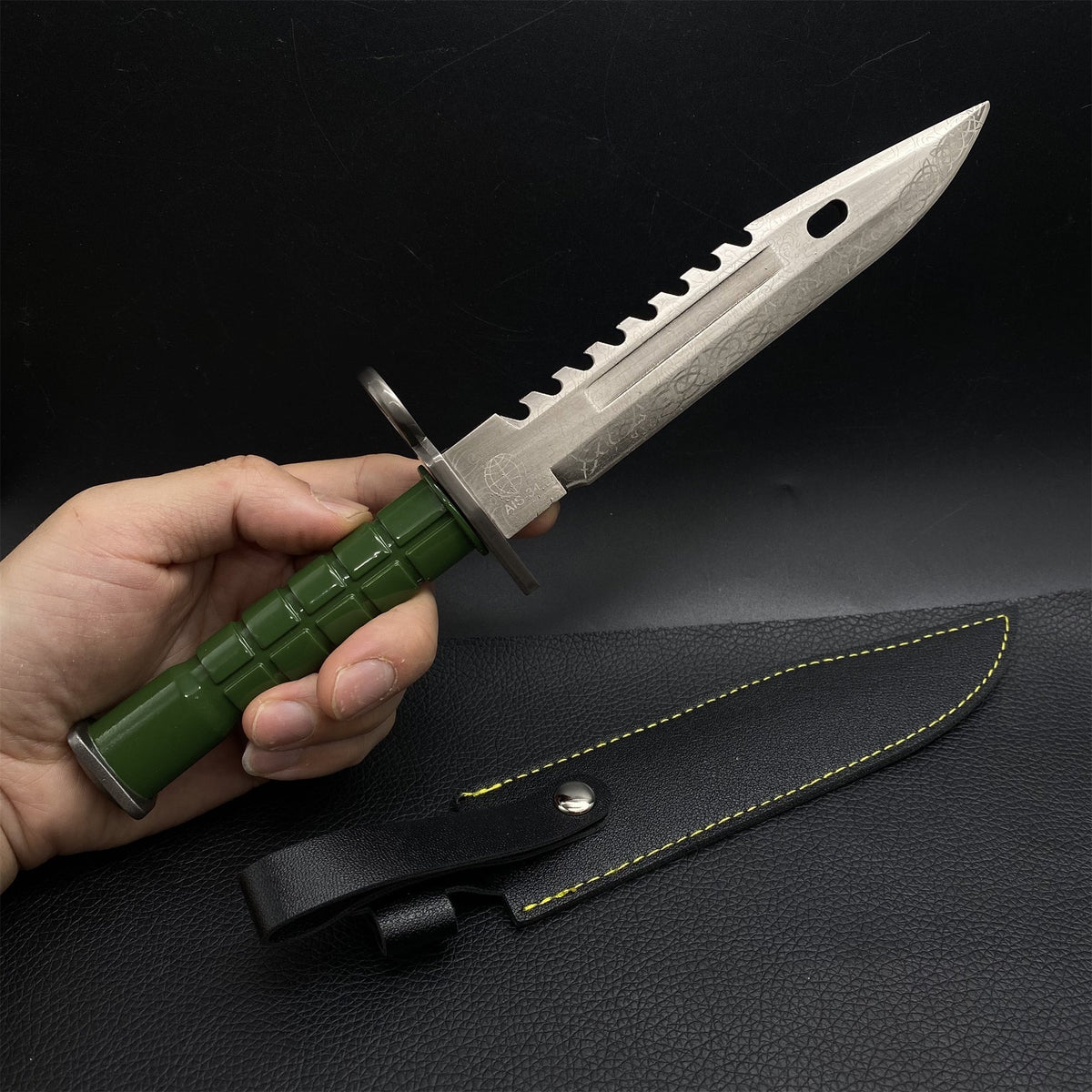 Blunt M9 Bayonet Metal Replicas 26CM/10" Lore - Tophatter Daily Deals