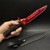 Blunt M9 Bayonet Metal Replicas 26CM/10" Doppler Ruby - Tophatter Daily Deals