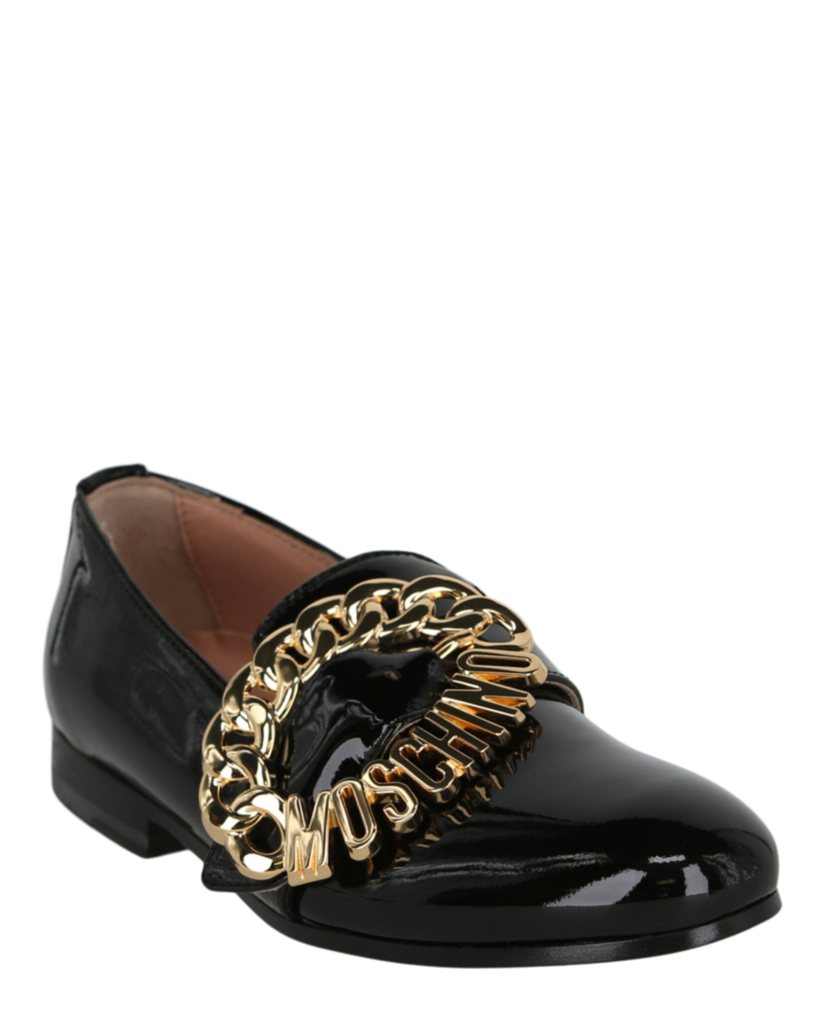 Moschino Logo Buckle Loafers Footwear - Tophatter Daily Deals