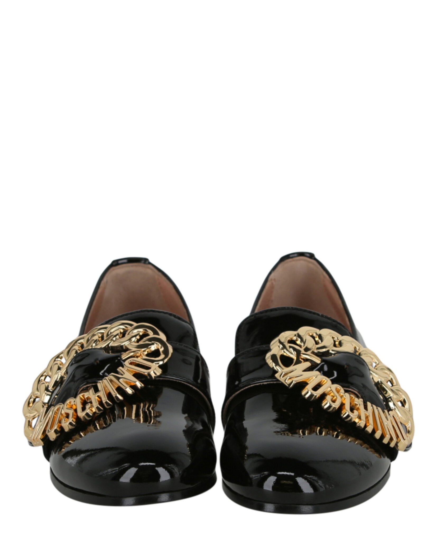 Moschino Logo Buckle Loafers Footwear - Tophatter Daily Deals