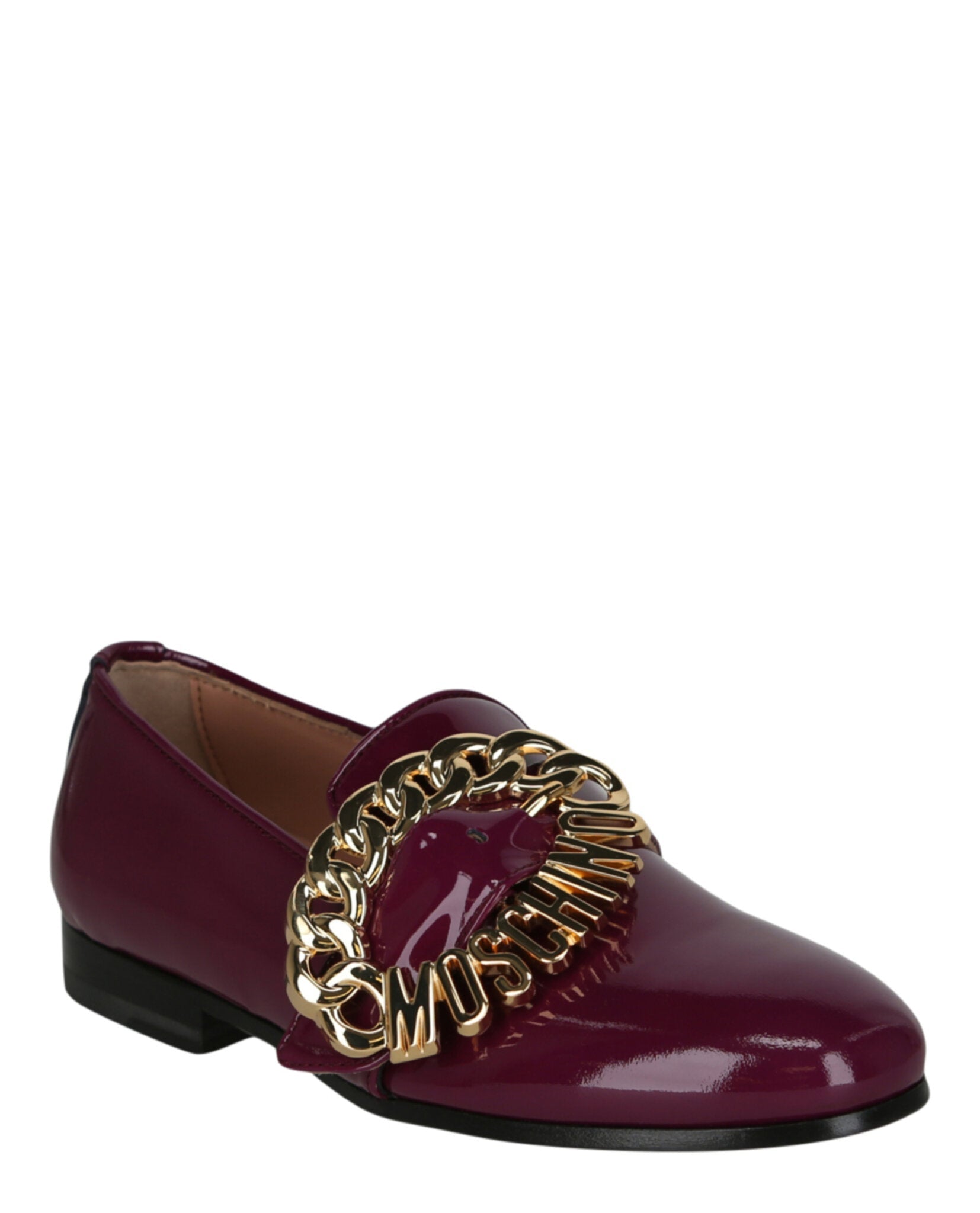 Moschino Logo Buckle Loafers Footwear - Tophatter Daily Deals