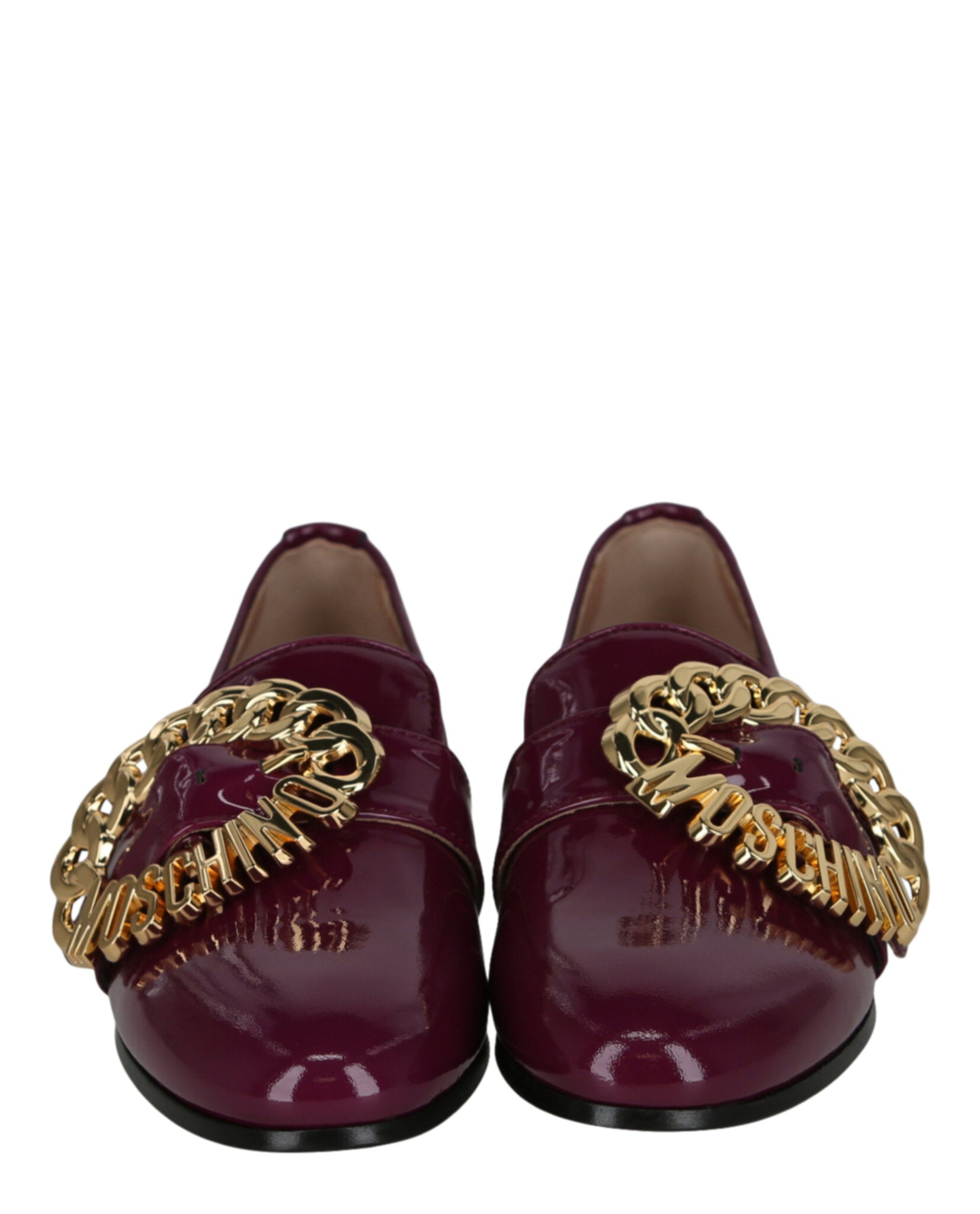 Moschino Logo Buckle Loafers Footwear - Tophatter Daily Deals